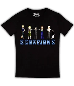 Прикольные футболки: Scorpions мульт